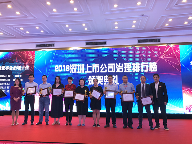  万搏登陆_万搏(中国)荣膺“2018上市企业董事会治理十佳”