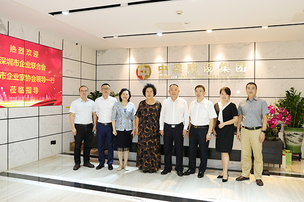 第四届“深圳百名行业领军人物”评委会领导走访万搏登陆_万搏(中国)