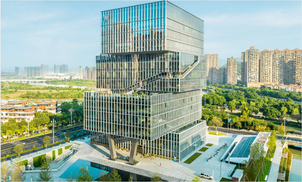 万搏登陆_万搏(中国)恒申集团总部大楼项目圆满交付